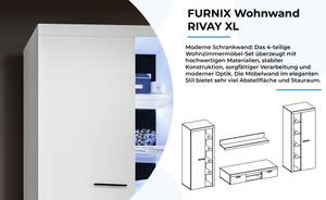 FURNIX Ensemble meubles Rivay XL Blanc