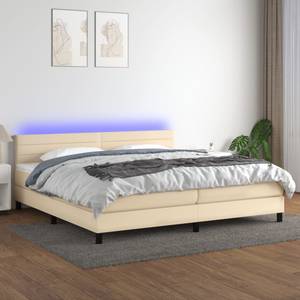 Boxspringbett 3017265-16 Creme - Breite: 200 cm