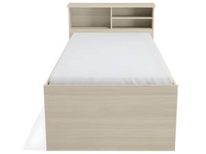 Bettrahmen BORIS Beige - Holzwerkstoff - 214 x 87 x 99 cm