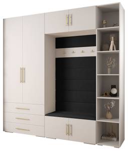 Vestiaire Inova 3 Z10 Noir - Doré - Blanc - Doré