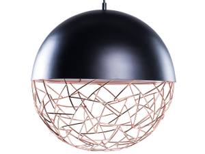 Lampe suspension PADMA Noir - Cuivre