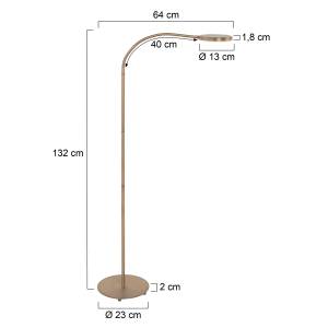 Bogenlampe Platu Bronze