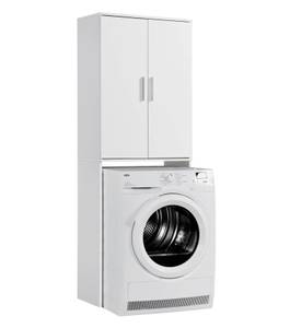 Waschmaschinenschrank Der Saubermann Weiß
