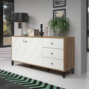 Sideboard Touch Braun - Holz teilmassiv - 183 x 76 x 40 cm