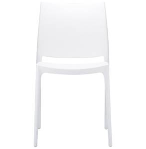 Chaise ENZO Blanc - Blanc