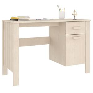 Bureau 3015246 Marron - Bois manufacturé - Bois massif - Bois/Imitation - 113 x 75 x 50 cm