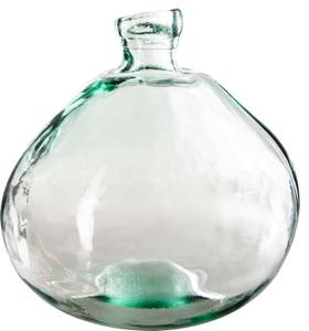 Vase aus Recycling-Glas, 35 cm Glas - 33 x 33 x 33 cm