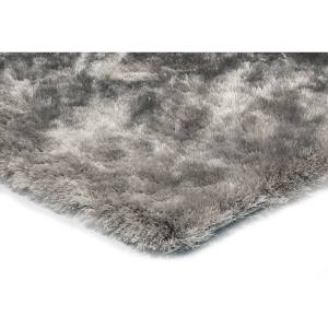 Tapis shaggy doux et coloré GOSSIP Gris - 200 x 300 cm