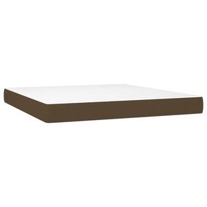 Boxspringbett 3017288-4 Dunkelbraun - Breite: 180 cm