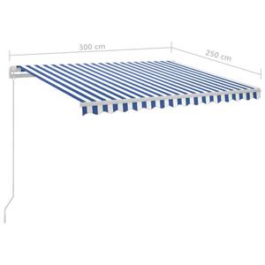 Auvent rétractable 3006684-2 250 x 300 cm