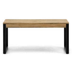 Table Basse relevable 50x100 NG-EV-18 Noir - Bois massif - Bois/Imitation - 100 x 52 x 50 cm