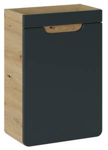 Waschtisch ARUBA COSMOS 40x22x59 Beige - Schwarz - Holzwerkstoff - Kunststoff - 40 x 59 x 22 cm