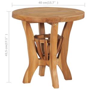 Bistro-Set (3-teilig) 49383 Braun - Massivholz - Holzart/Dekor - 40 x 44 x 40 cm