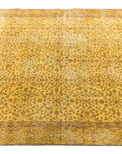 Tapis Ultra Vintage CCXIV Jaune - Textile - 150 x 1 x 249 cm