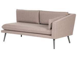 Gartensofa LORETELLO Beige - Grau - 320 x 76 cm