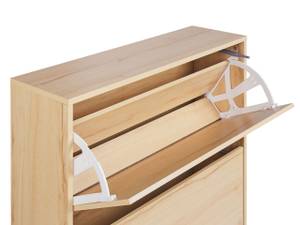 Schuhschrank NORRIS Braun - Holzwerkstoff - 80 x 90 x 24 cm