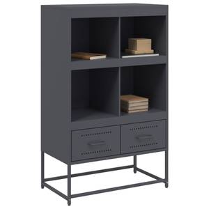 Highboard DE8775 Grau - Metall - 39 x 112 x 69 cm