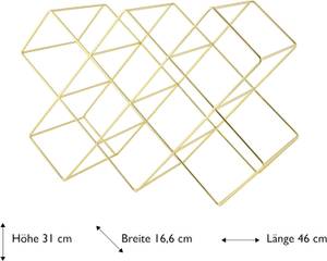 Weinregal EW-WR-1793G Gold