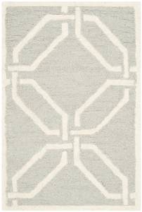 Teppich Mollie Grau - 90 x 150 cm