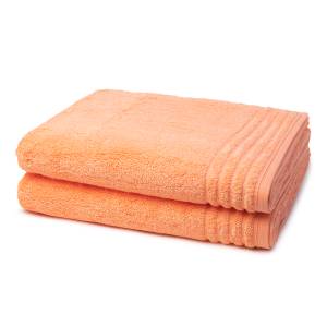 Supersoft Duschtuch-Set (2er-Set) Apricot