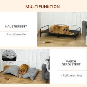 Hundebett D04-235LG Metall - 80 x 30 x 120 cm