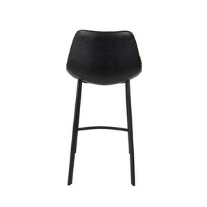 Lot de 2 tabourets de bar Franky Noir