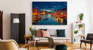 Image ARCHITECTURE DE VENISE La Nuit 3D 100 x 70 x 70 cm