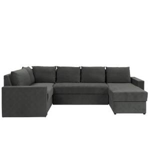 Ecksofa Denver Maxi Graphit - Ecke davorstehend rechts