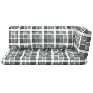 Paletten Ecksofa 3016504-4 Aschgrau - Schwarz