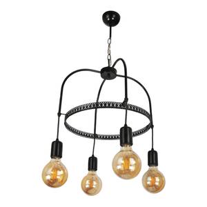 Suspension Llandudno Noir - Nb d'ampoules : 4