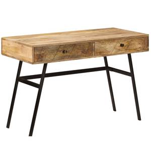 Schreibtisch Braun - Massivholz - Holzart/Dekor - 110 x 75 x 110 cm