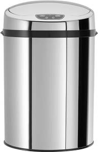 Badabfalleimer INOX EW-BE-0229 Silber