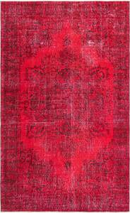 Teppich Ultra Vintage CCCXIV Rot - Textil - 160 x 1 x 262 cm