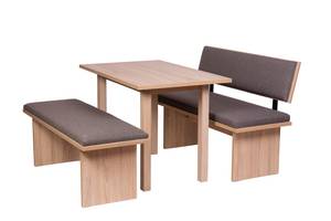 Essgruppe 'Die Stilvolle' Ti II(3er Set) Braun - Holzwerkstoff - Kunststoff - 48 x 85 x 125 cm