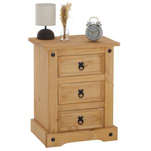 Nachtkommode SALSA Braun - Massivholz - Holzart/Dekor - 53 x 67 x 39 cm