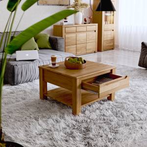 Couchtisch Bergen Braun - Massivholz - 70 x 45 x 70 cm