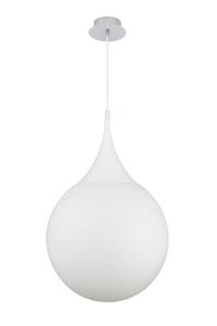 Suspension luminaire Dewdrop 3 Blanc - Métal - 40 x 40 x 40 cm