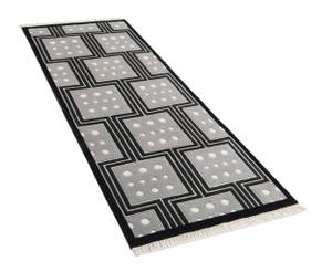 Tapis de passage Darya CMVI Noir - Textile - 79 x 1 x 206 cm