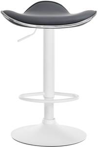 Tabouret de bar Shanghai Gris - Blanc