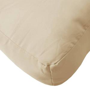 Coussin de palette (lot de 3) 3010062-2 Beige