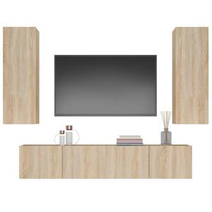 TV-Schrank 4er Set D544 Eiche Sonoma Dekor