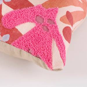 Dekokissen Regine Pink - Textil - 35 x 10 x 55 cm