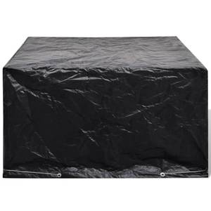 Housse de meuble Noir - Métal - Matière plastique - 113 x 73 x 172 cm