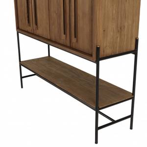 Buffet ALIDA Braun - Massivholz - 38 x 160 x 124 cm