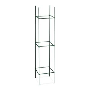 Lot de 4 treillis 150 cm Vert - Métal - Matière plastique - 32 x 150 x 32 cm