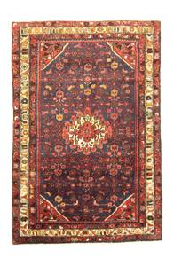 Hamadan - 173x115cm Orange - Naturfaser - 115 x 1 x 173 cm