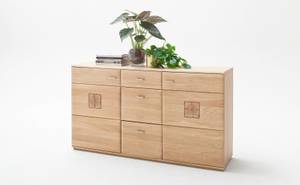 Esszimmer Bonn 141 (10-teilig) Braun - Holzart/Dekor - Holz teilmassiv - 315 x 141 x 44 cm