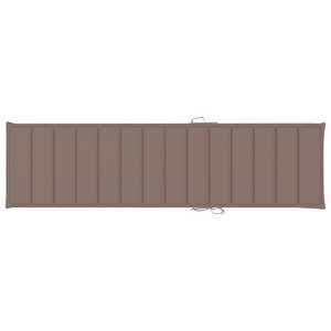 Sonnenliegen-Auflage 3005774-1 Taupe - Breite: 50 cm