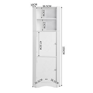 Meuble de salle de bain Prometheus Ⅰ Blanc