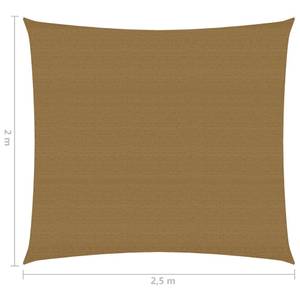 Sonnensegel 3016419-11 Taupe - 250 x 200 cm